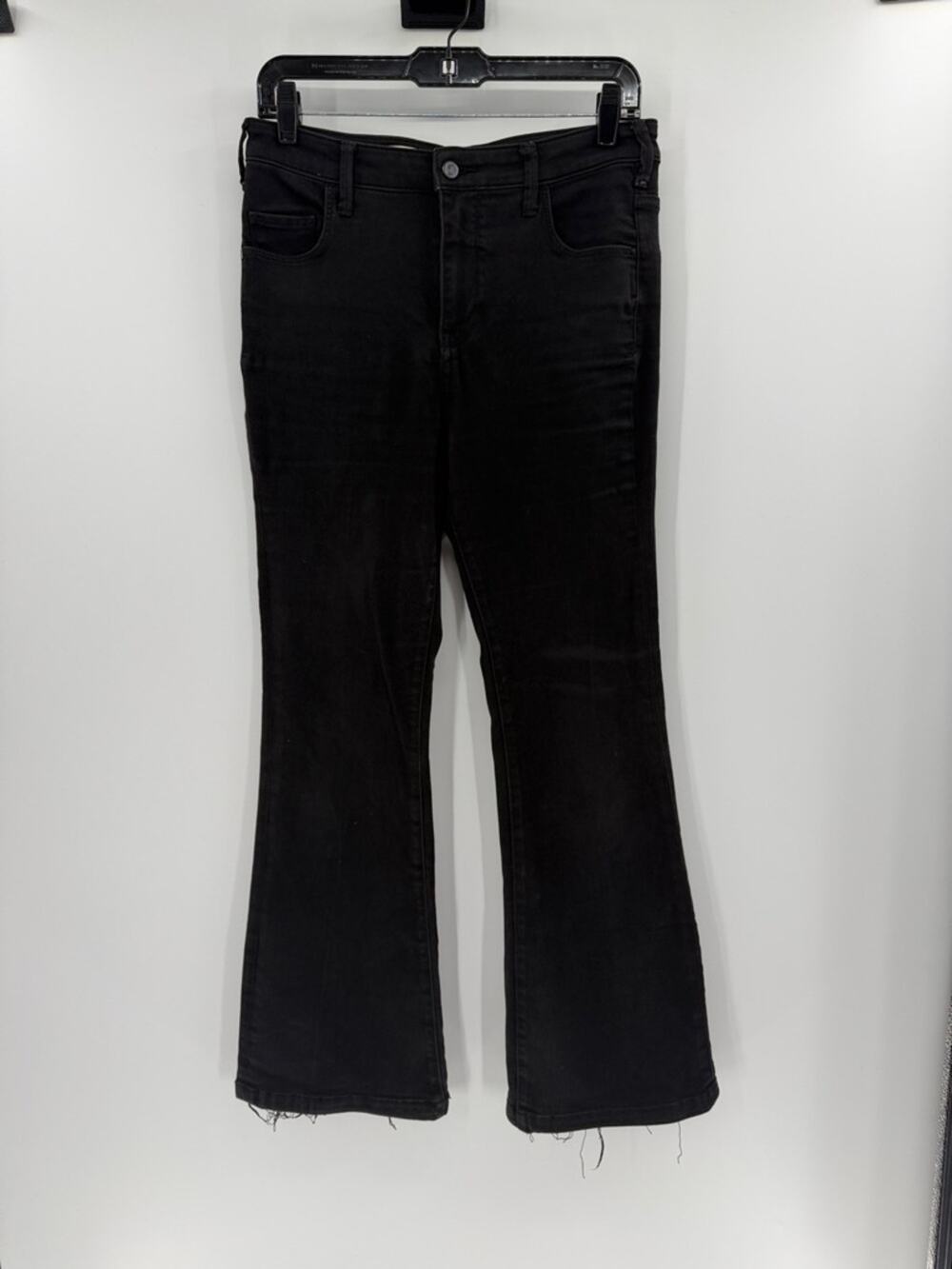 Pilcro and the Letterpress Women's Superscript Flare Jeans - Black - 30